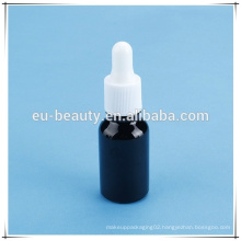 Printing glass dropper bottle Black coating essential oil bottle